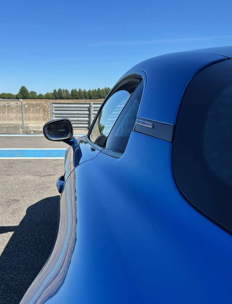 Alpine A110 S blanche échappement double sortie